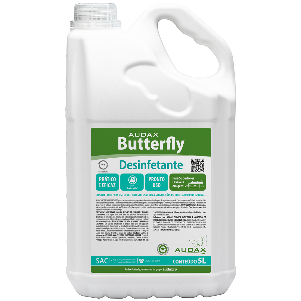 BUTTERFLY DESINFETANTE PINHO FRESH 5L
