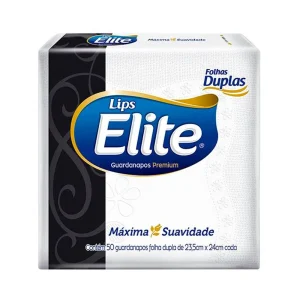 GUARDANAPO ELITE FOLHA DUPLA PEQUENO 50F-Elite