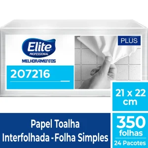 PEPEL TOALHA INTERFOLHADO PLUS 350 FOLHAS
