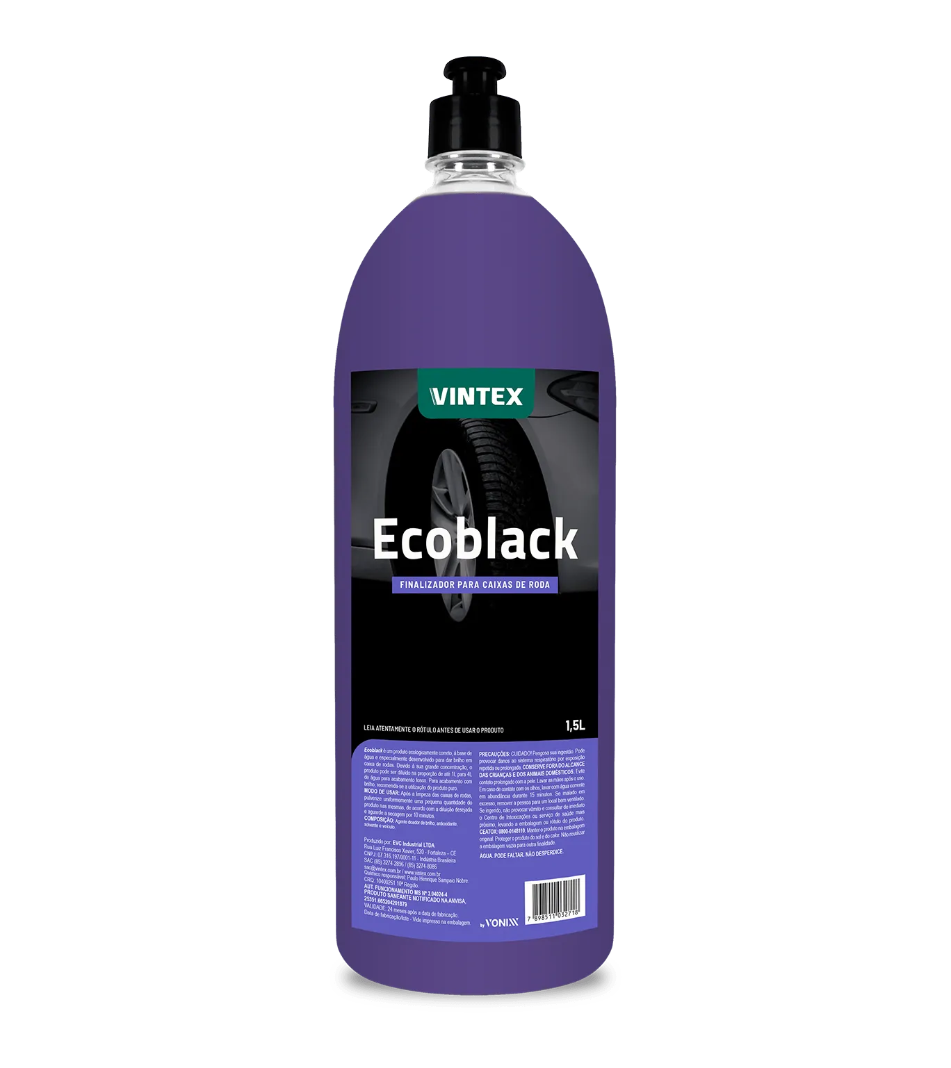 ECOBLACK Finalizador Para Caixas de Rodas - Vonixx